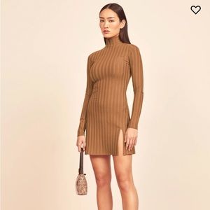 REFORMATION LIBRA KNIT DRESS SIZE MEDIUM
